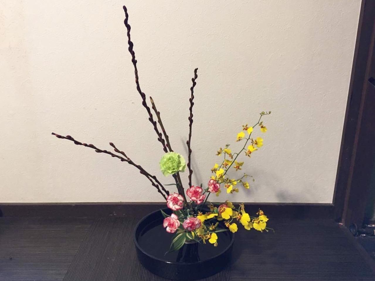 Ikebana - the Japanese flower arrangement